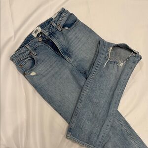 PAIGE Light Blue Noella High Rise Jeans